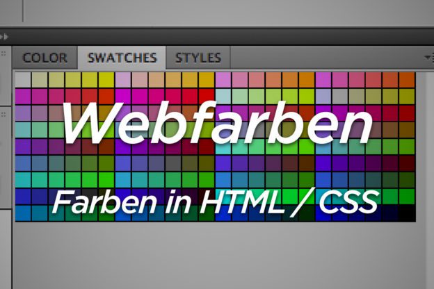 Webfarben: Farbe in HTML / CSS – RGB / HEX