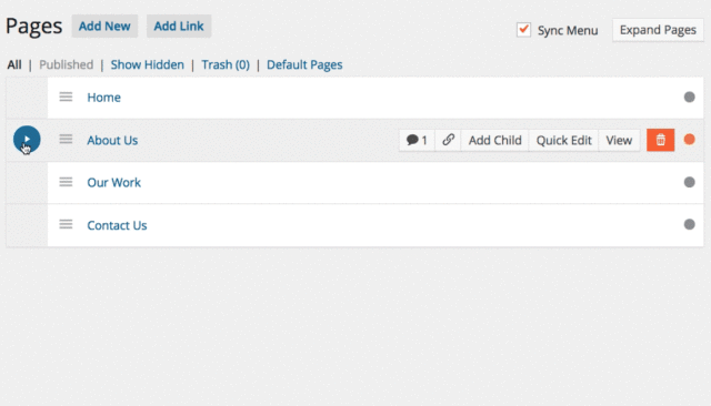 wp-nested-pages