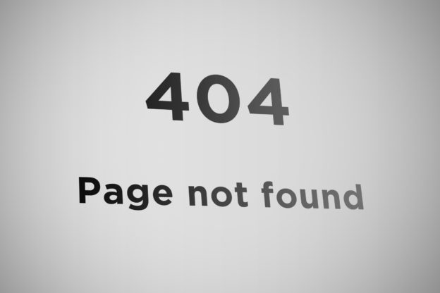 Error 404 page not found Fehler beheben