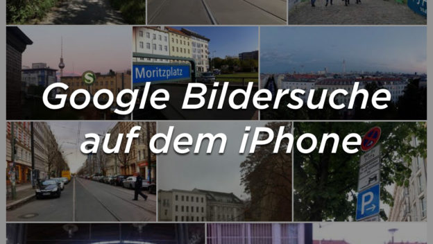 Google Bildersuche auf dem iPhone